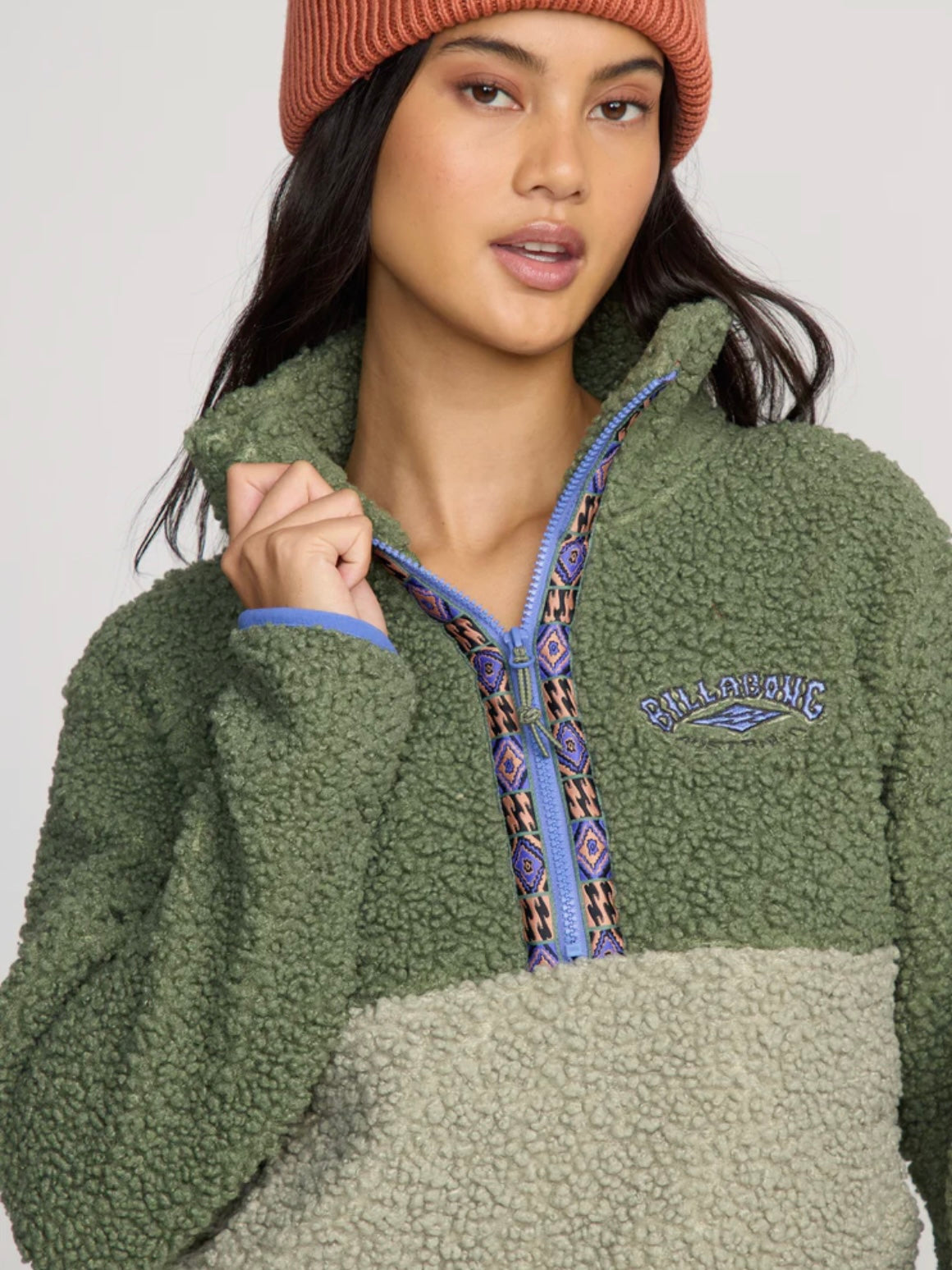 Horizon Mock Neck Half Zip Sweatshirt