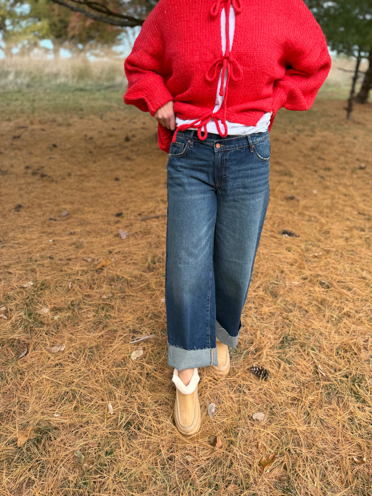 Alyx Oversized Crossover Waistband Baggy Jean