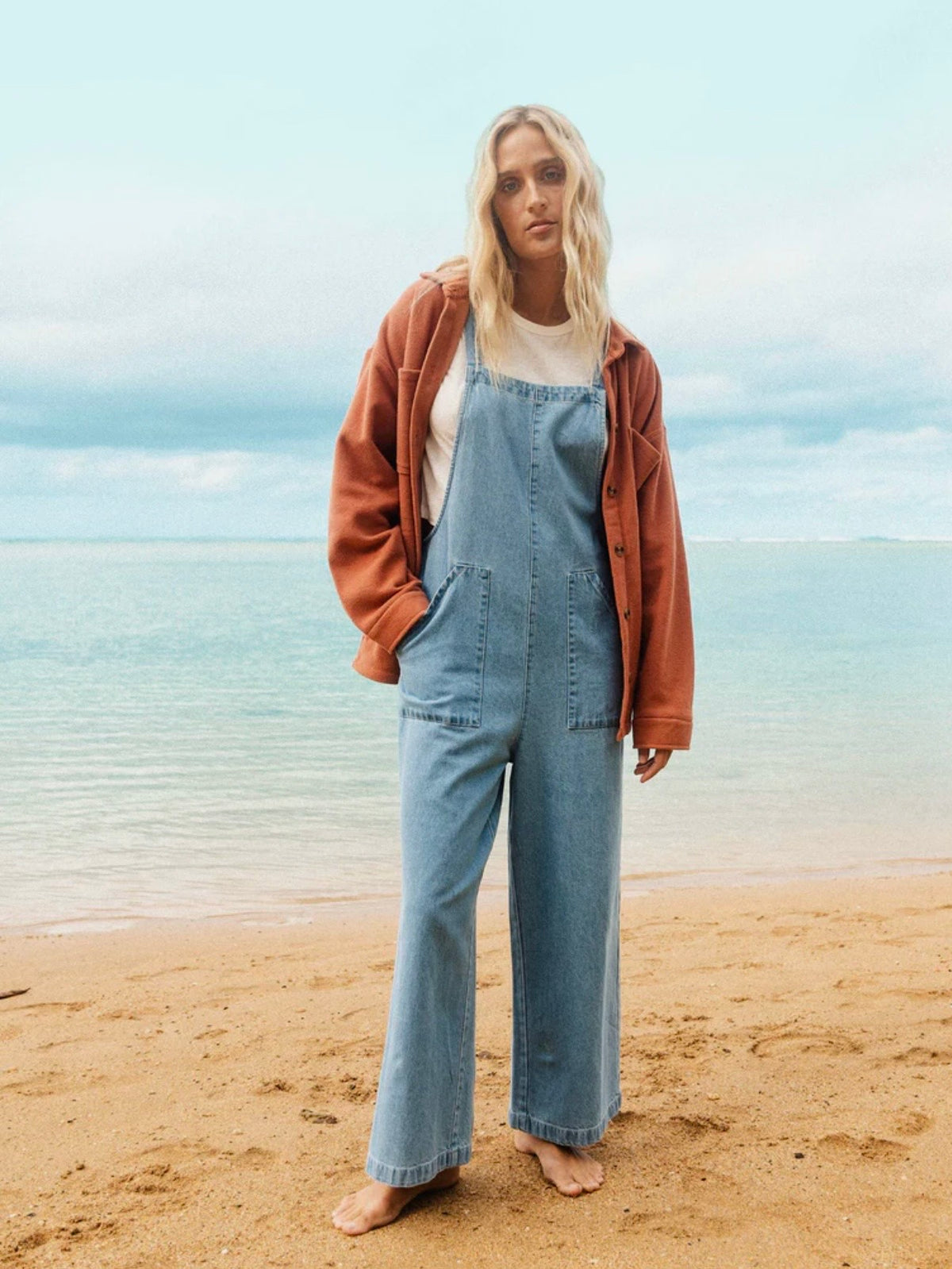 Pacific Time Denim Overall