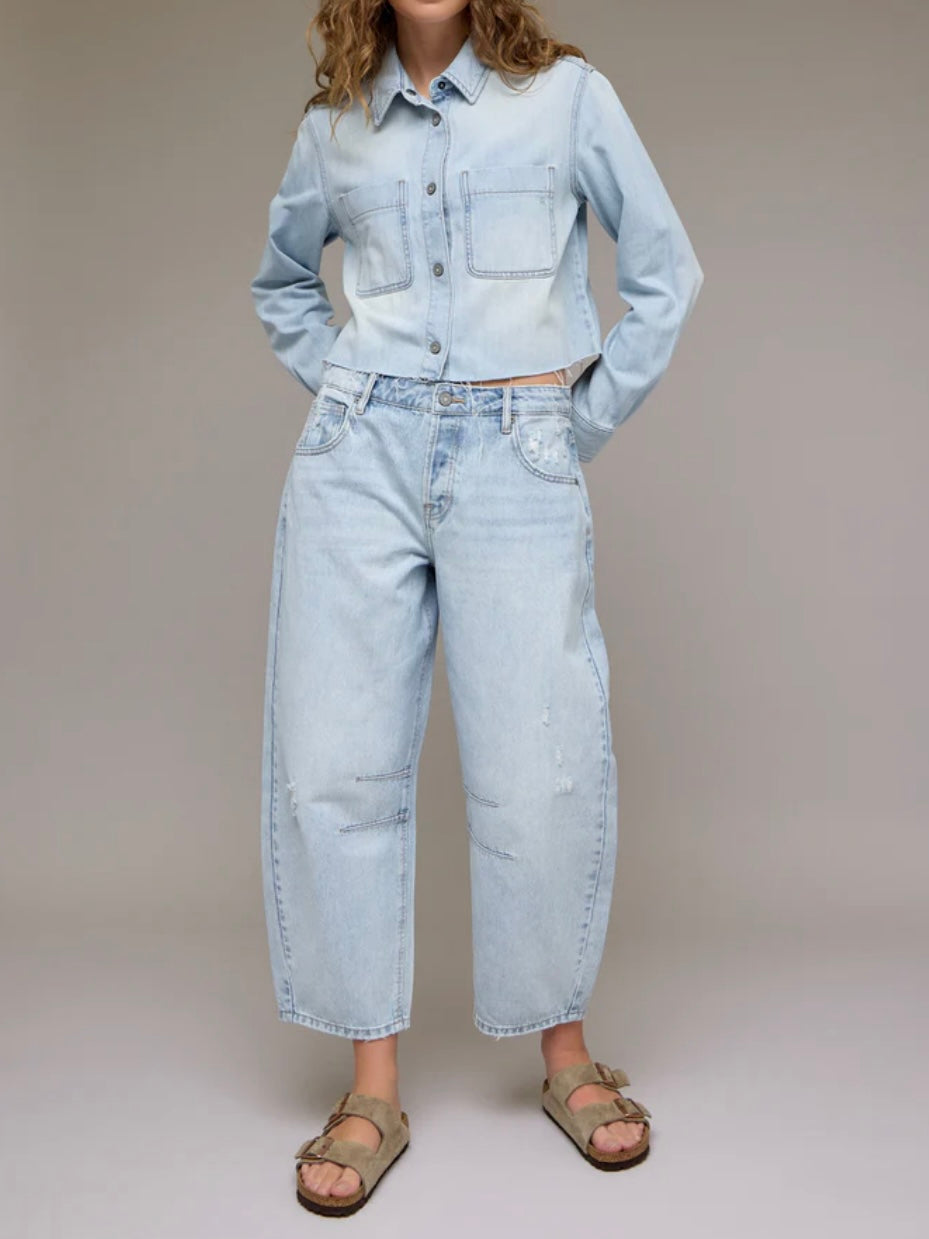 Sammie Barrel Fit Jean