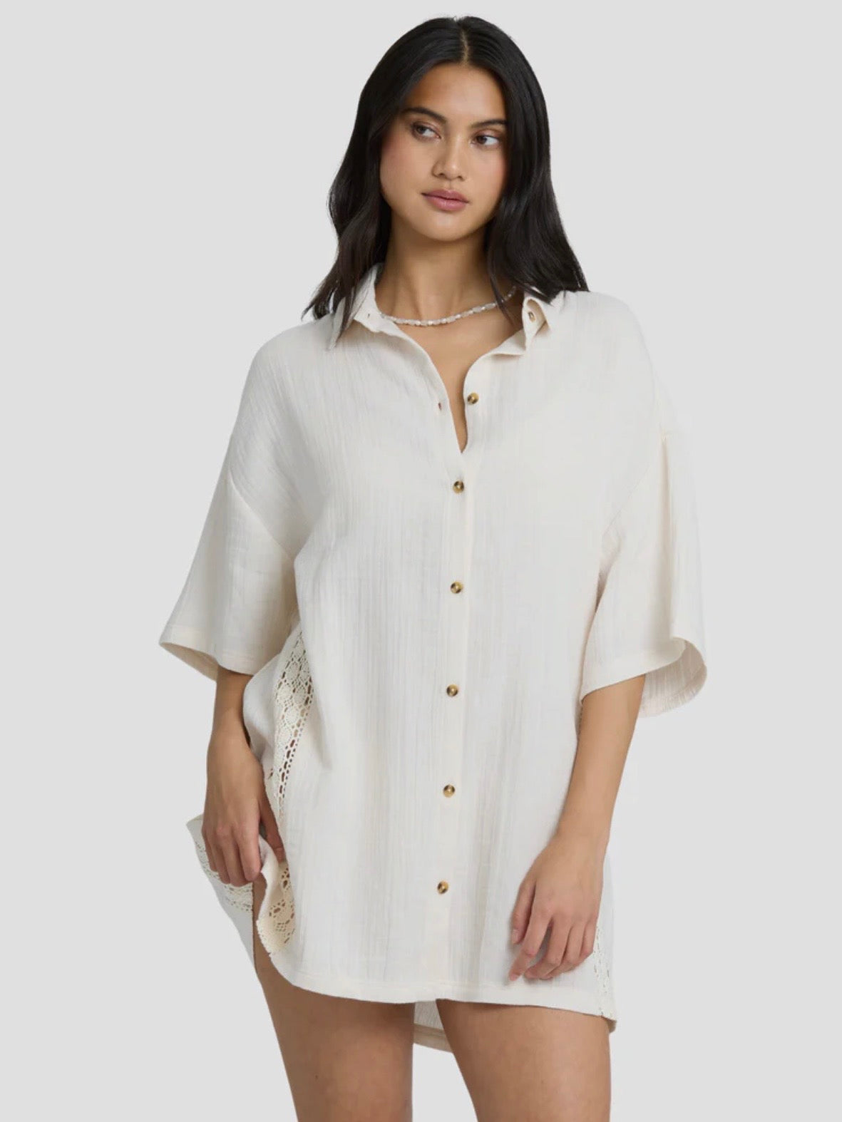 Feelin Fine Shirt - White Cap