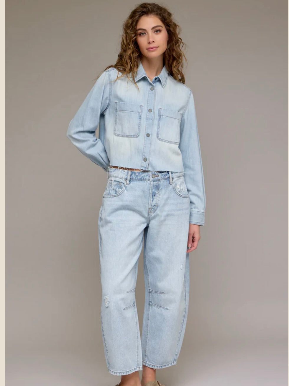 Sammie Barrel Fit Jean