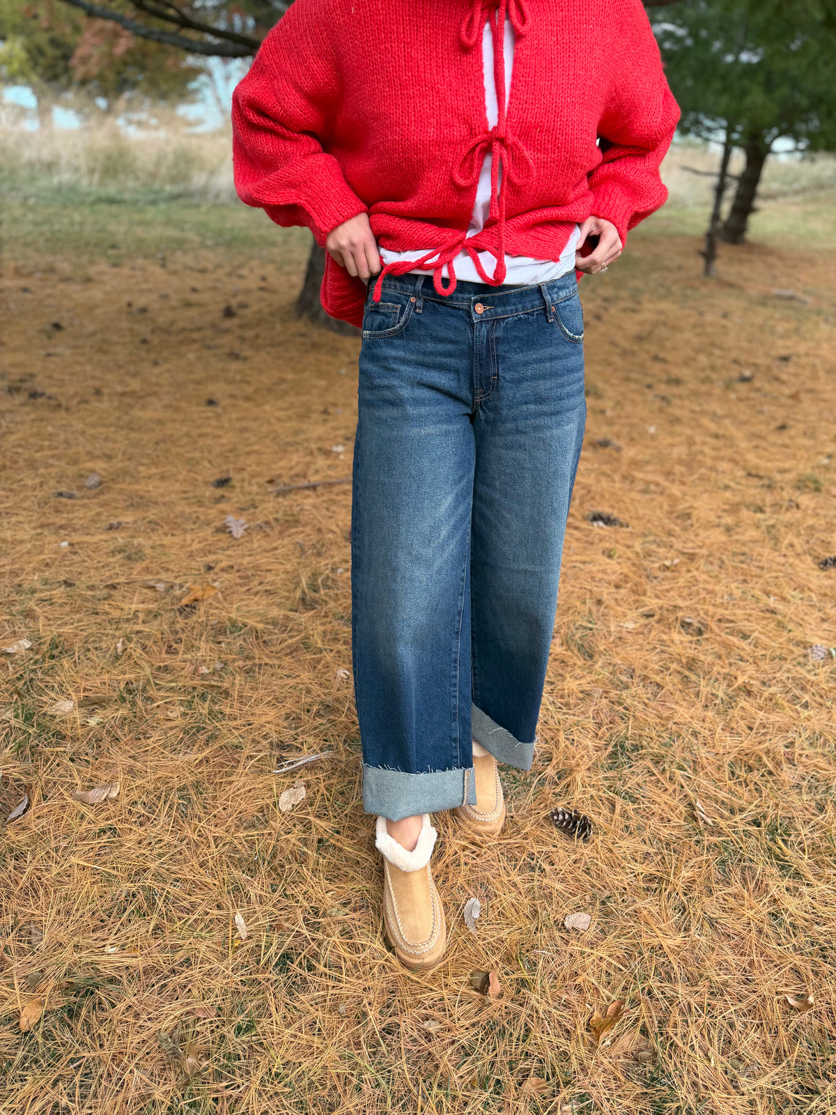 Alyx Oversized Crossover Waistband Baggy Jean