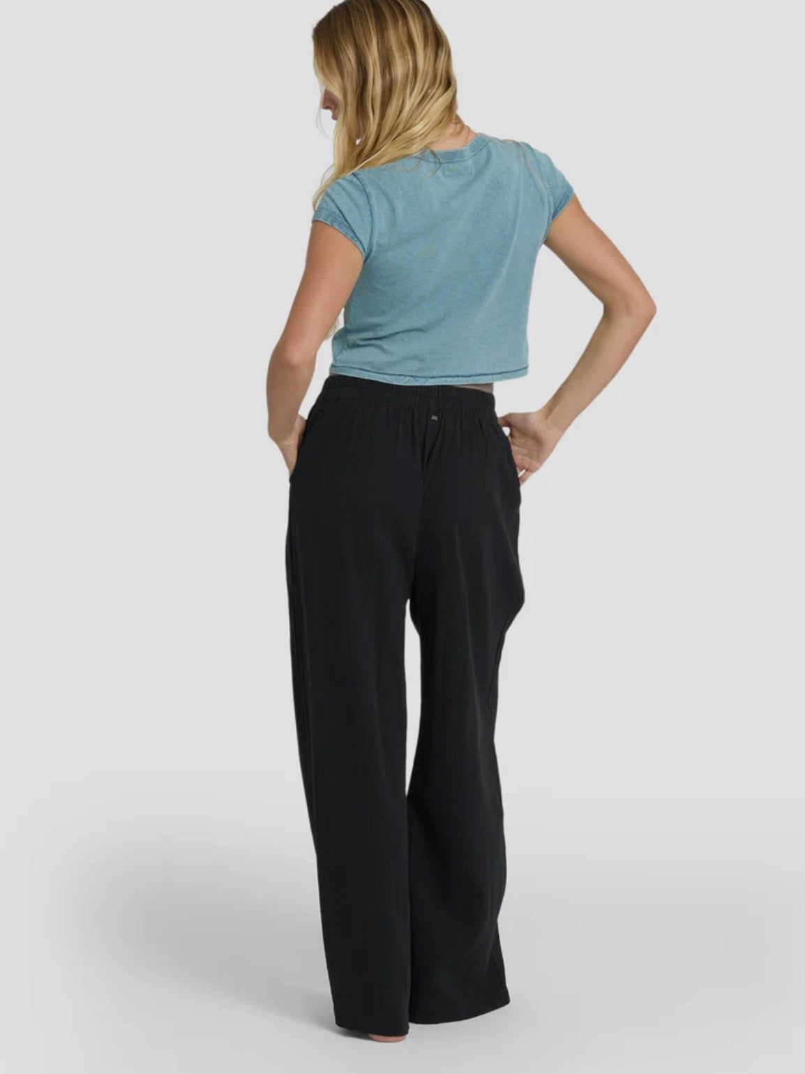 Billabong Follow Me Pant in Black Sands