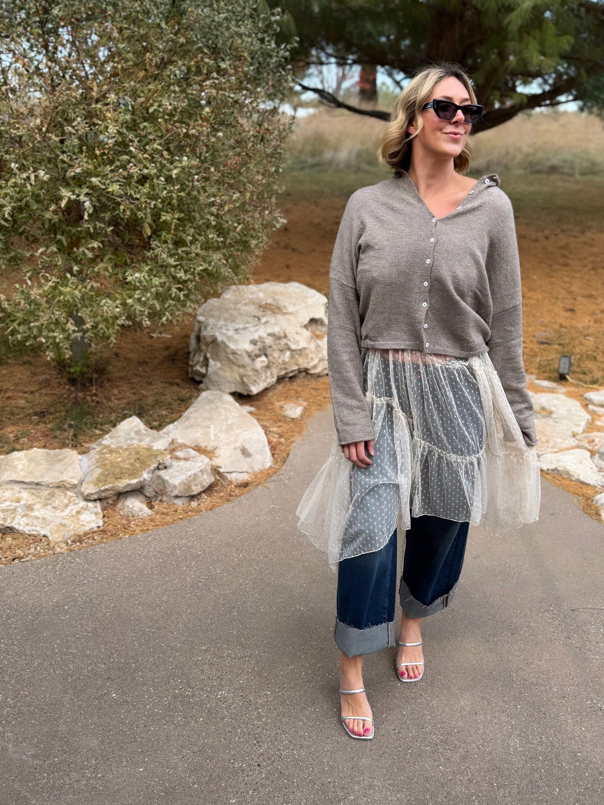 Chase The Night Lace Skirt