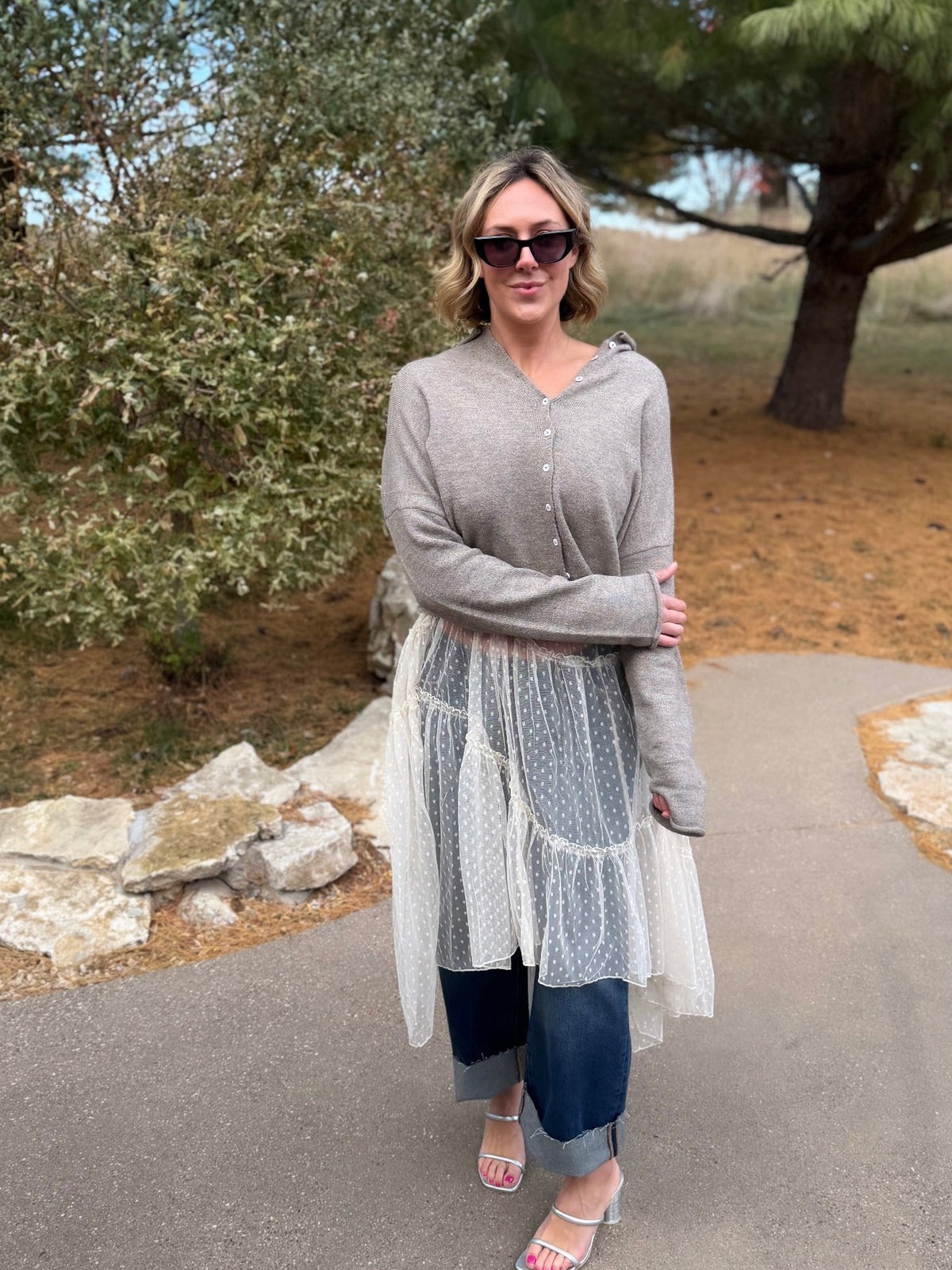 Chase The Night Lace Skirt