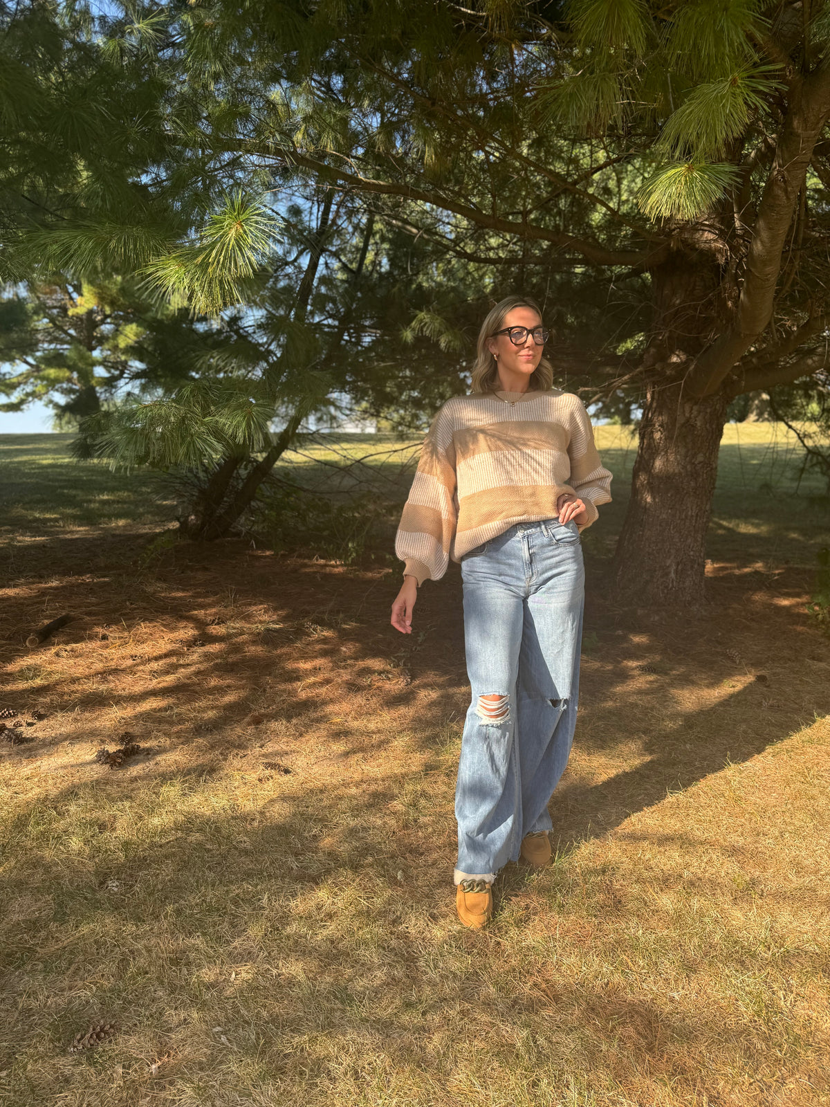 Nori High Rise Oversized Wide Leg