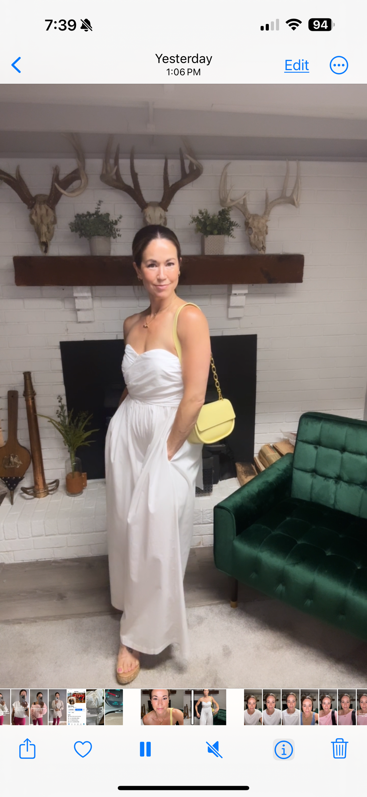 White Wrap Around Tie Wide Leg Jumpsuit