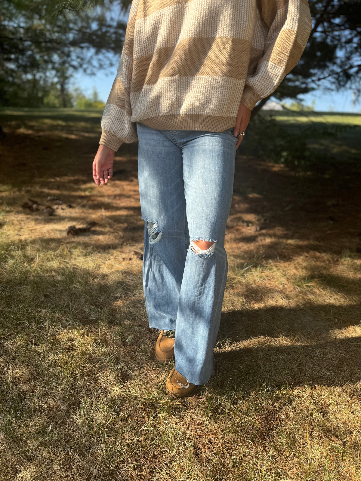 Nori High Rise Oversized Wide Leg