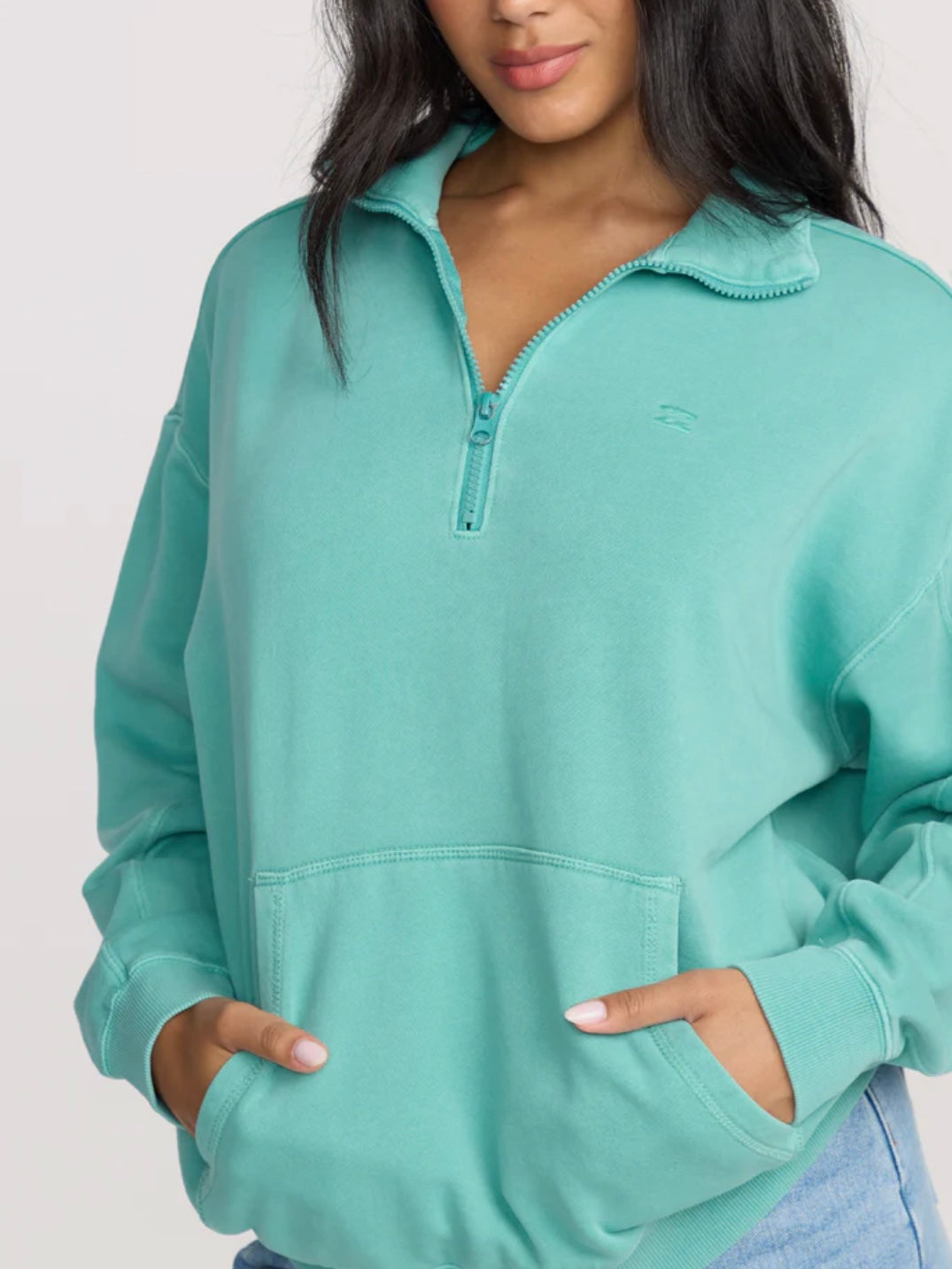 Hula Half Zip Sweatshirt