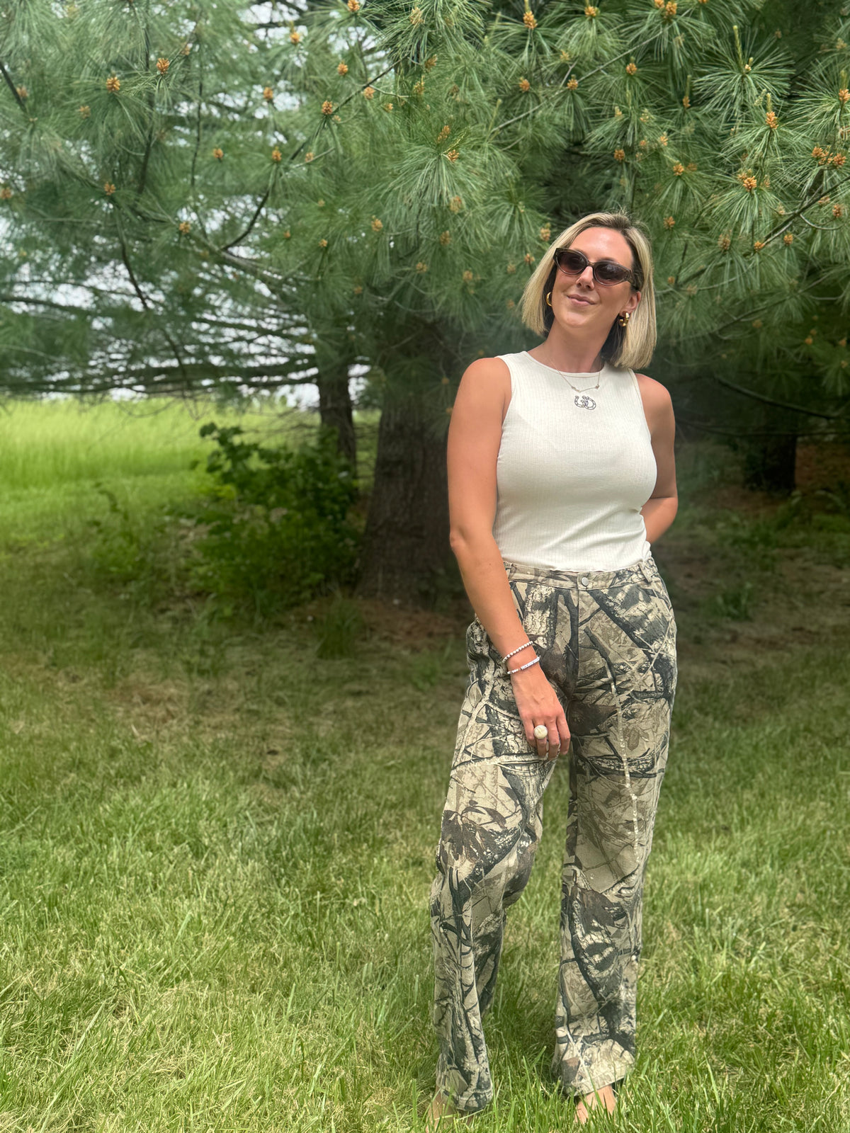 Camo Twill Pants