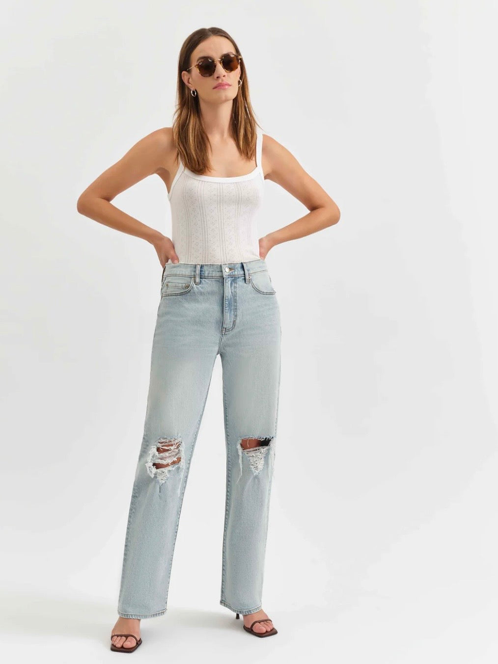 1999 Jean in Bulls Eye Distressed