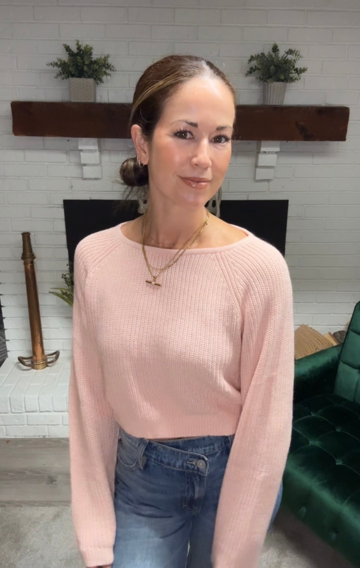 Billabong Pink Sun Out Sweater
