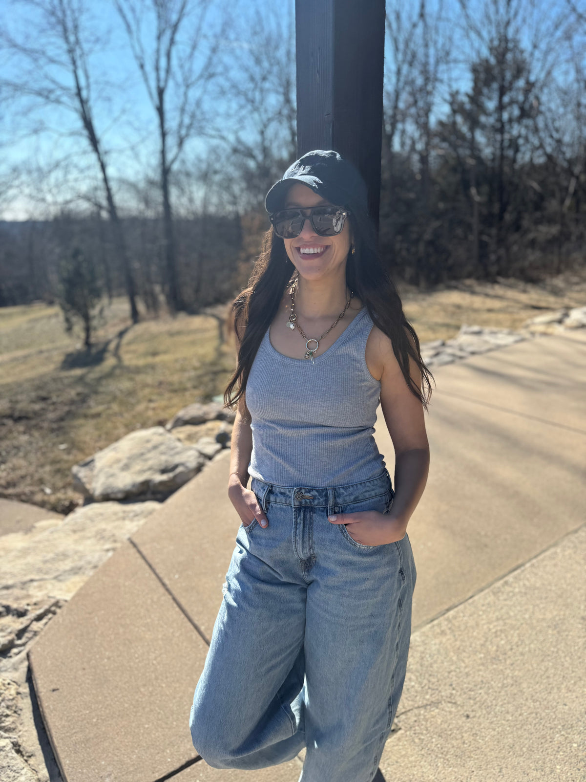 Heather Grey Tank Top
