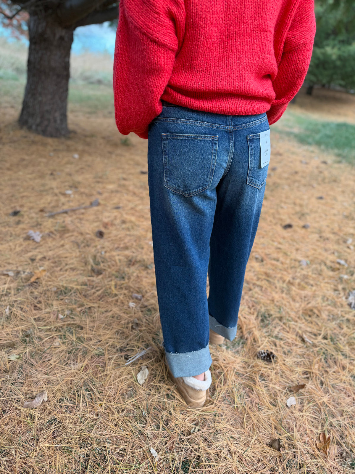 Alyx Oversized Crossover Waistband Baggy Jean