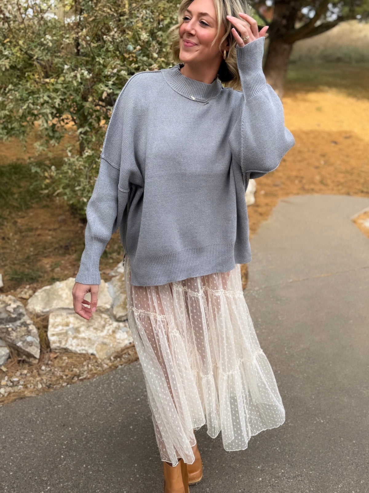 Everyone's Favorite Sweater Grey