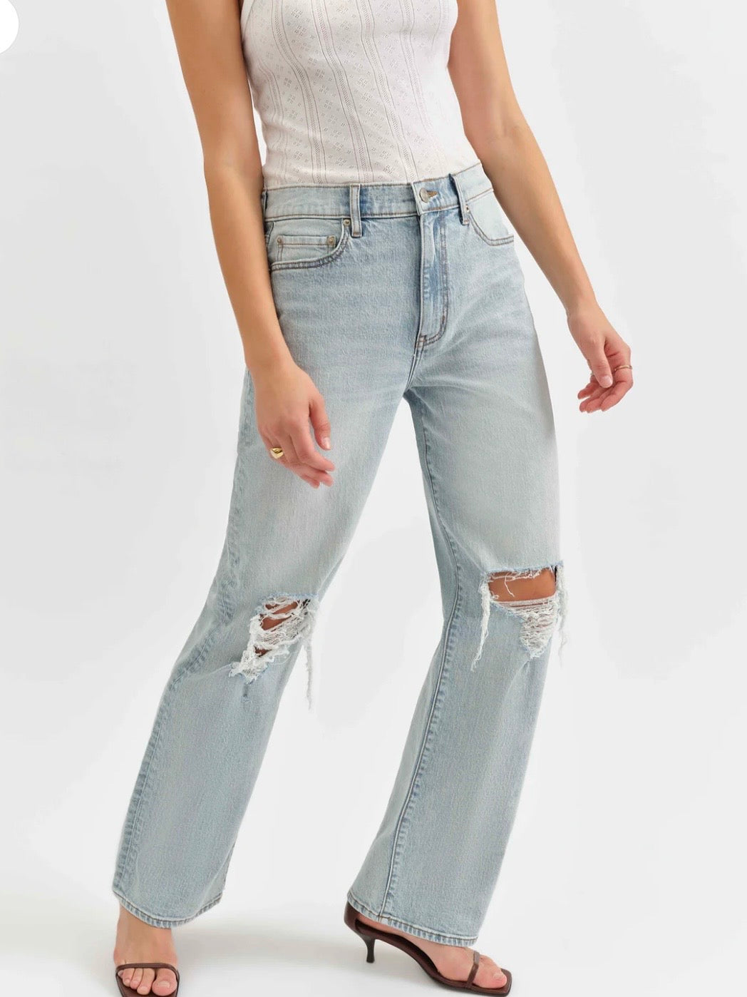 1999 Jean in Bulls Eye Distressed