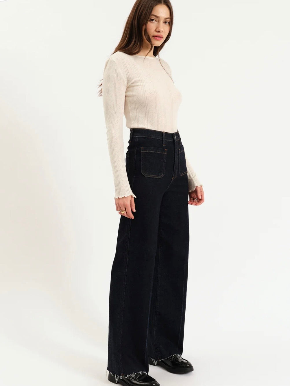 Far Out High Rise Wide Leg