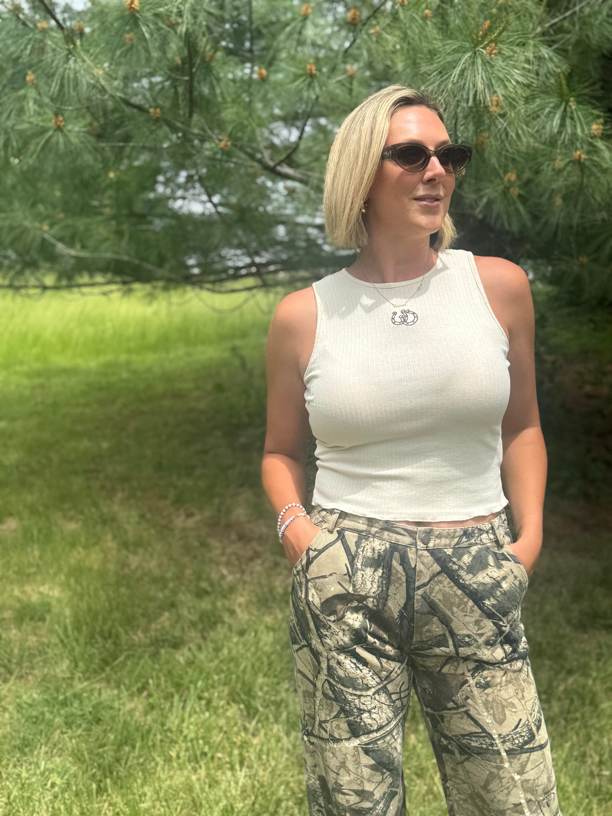 Camo Twill Pants