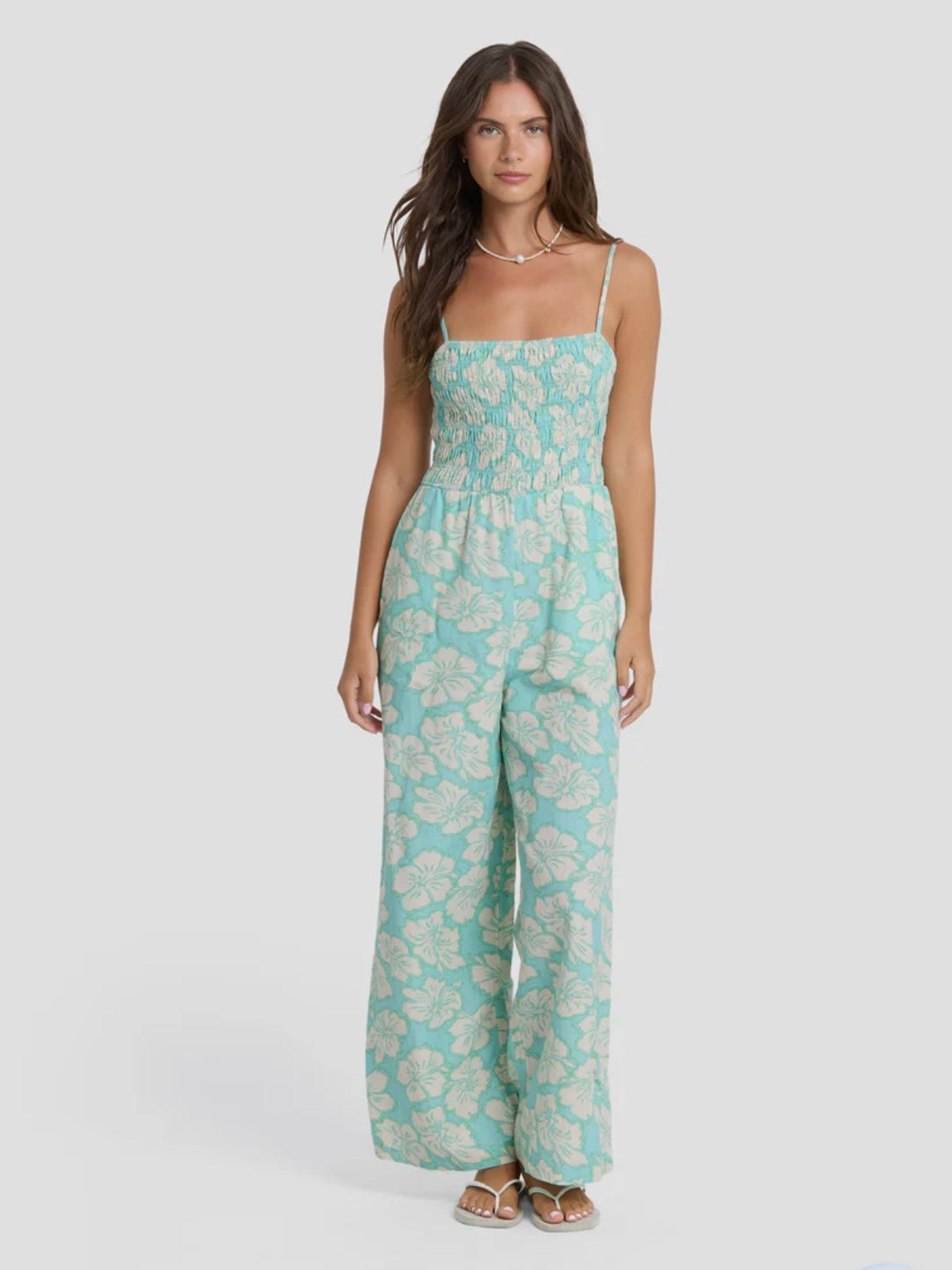 Soft Sands Jumpsuit in Waterfall