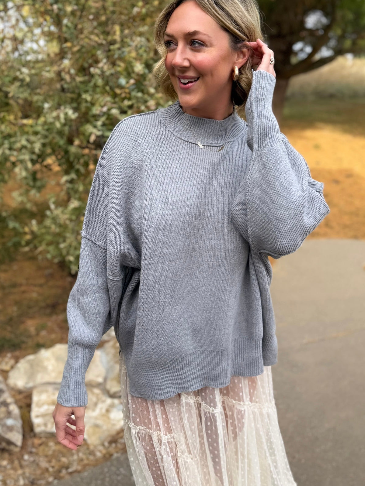 Everyone's Favorite Sweater Grey