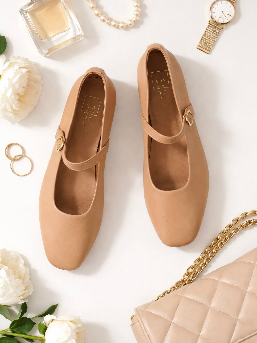 Annabelle Ballet Flat in Camel