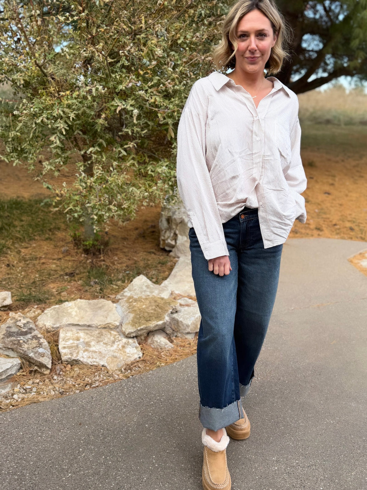 Alyx Oversized Crossover Waistband Baggy Jean