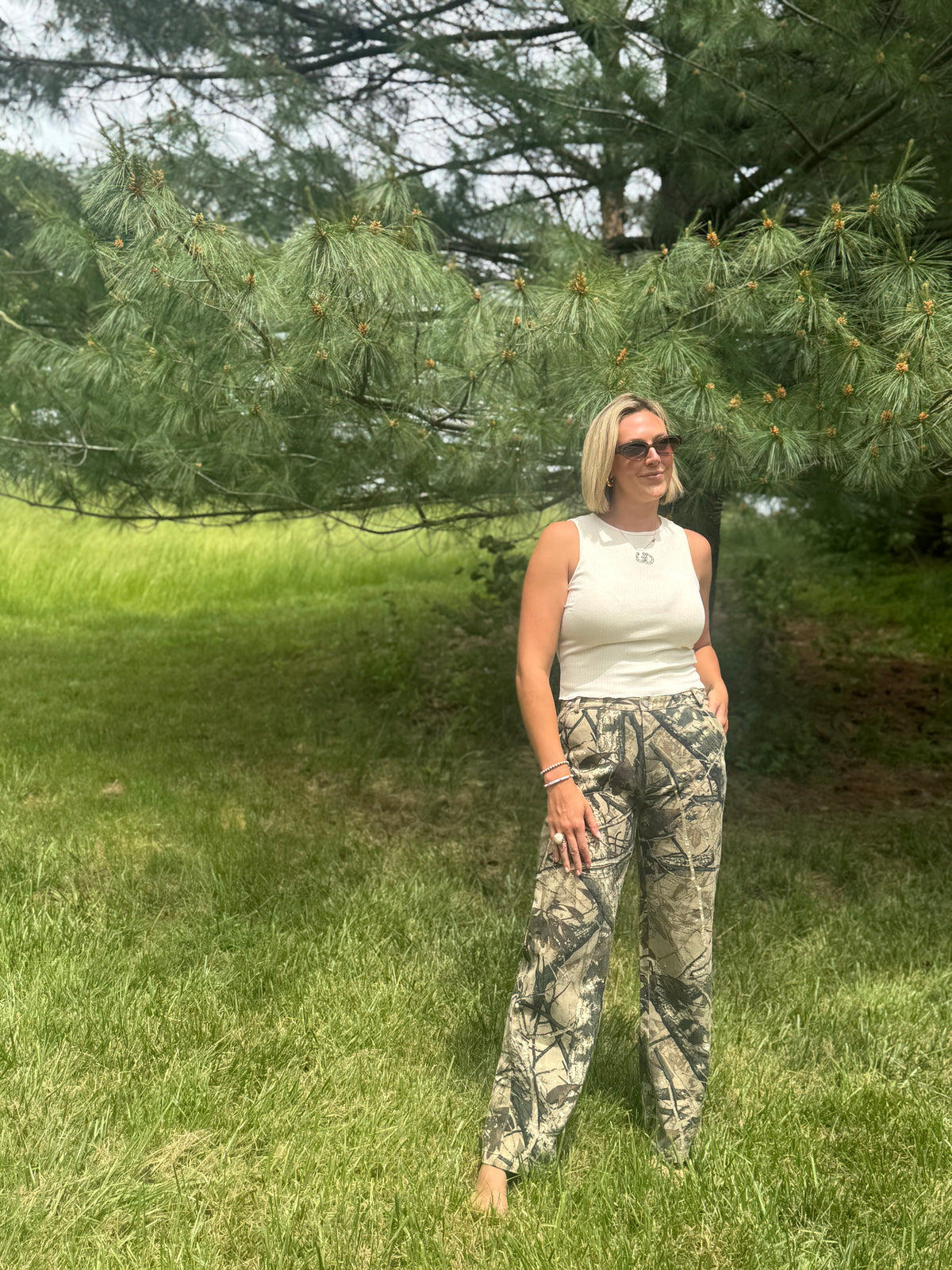 Camo Twill Pants