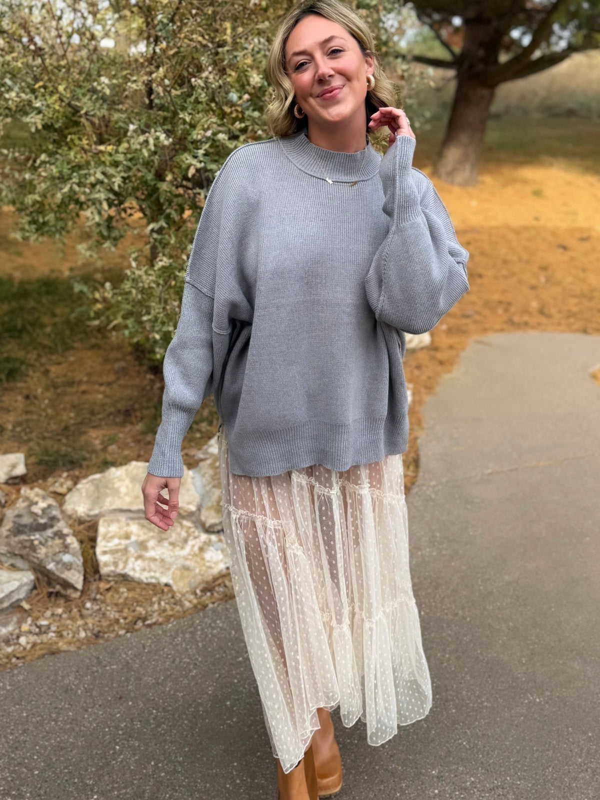 Everyone's Favorite Sweater Grey