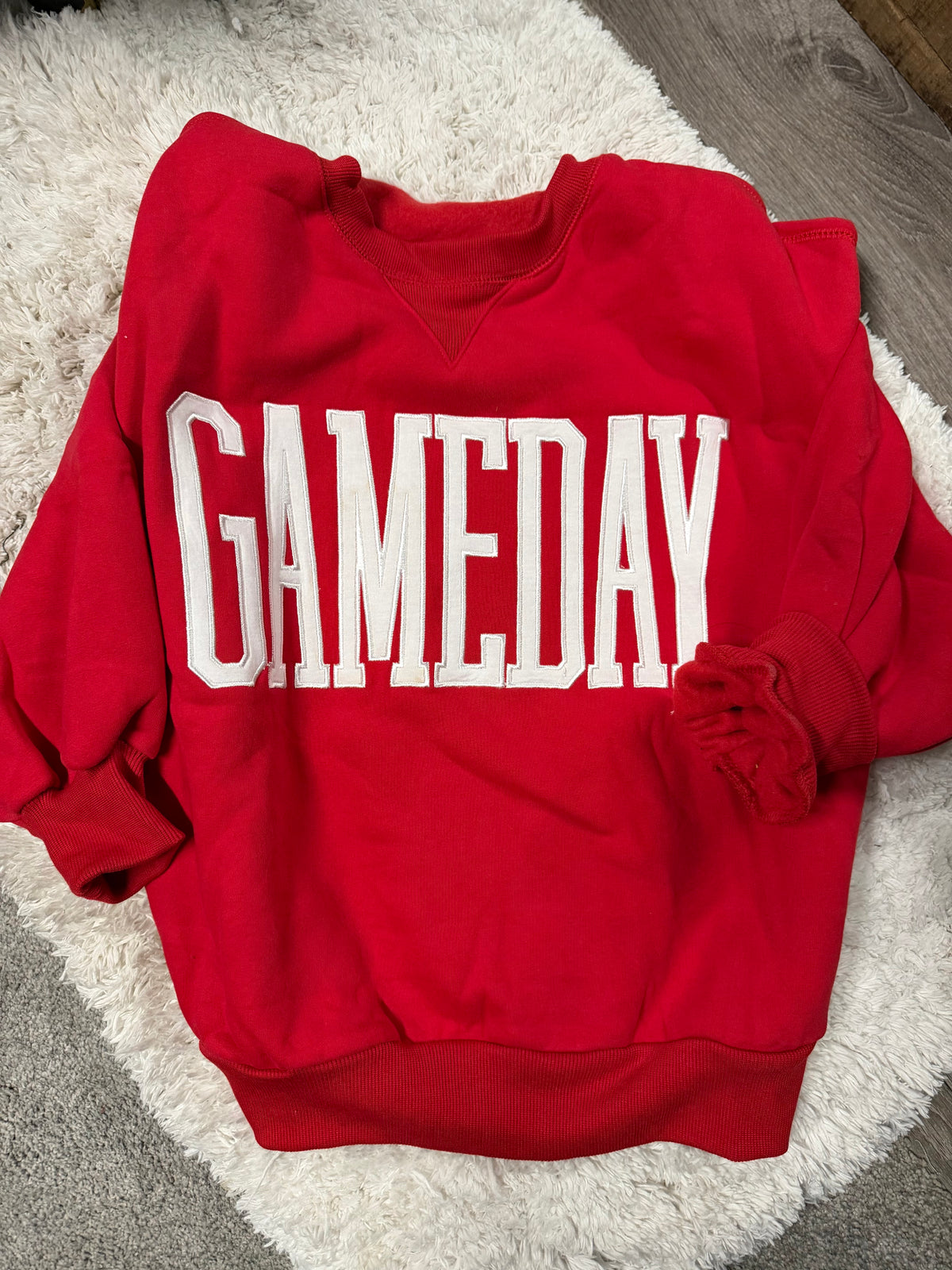 GAMEDAY Crewneck Red