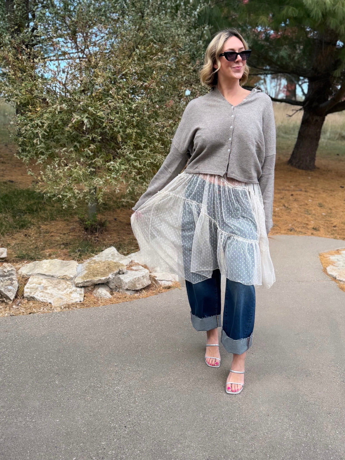 Alyx Oversized Crossover Waistband Baggy Jean