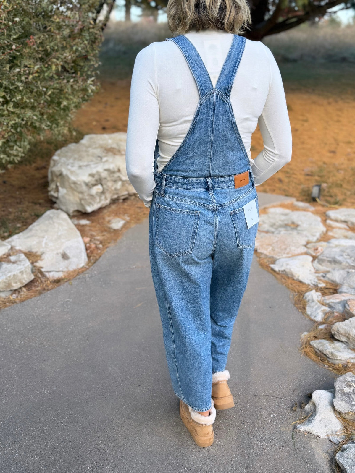 Barrel Leg Overalls