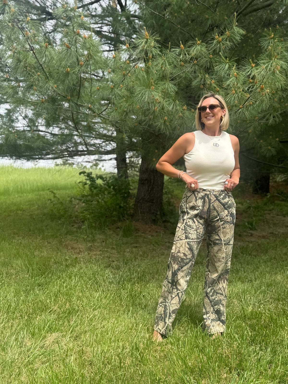Camo Twill Pants