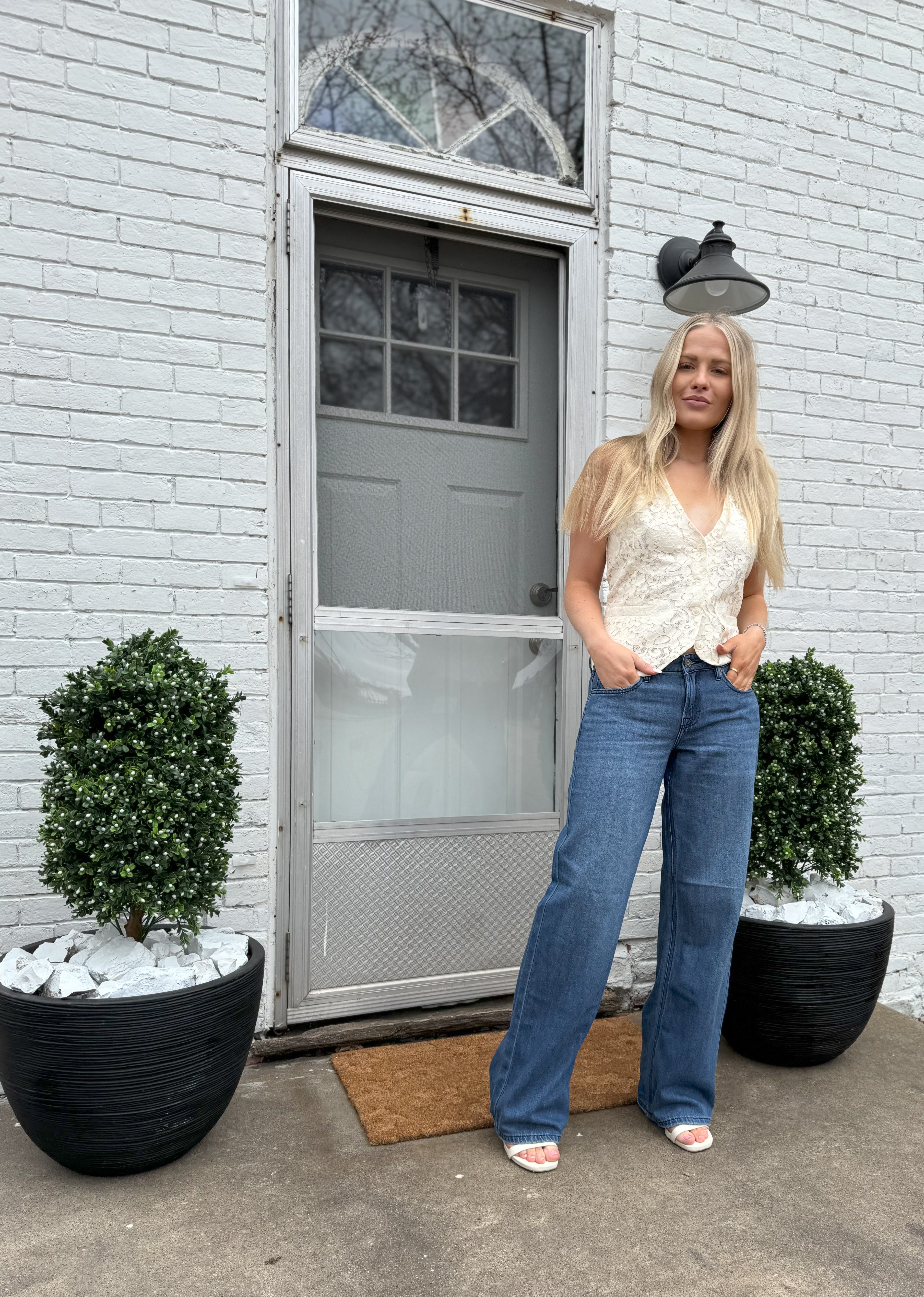 Nori Trouser Style Wide Leg Jean