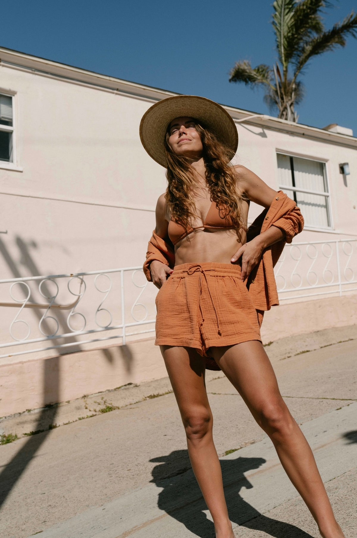 Day Tripper Shorts in Toffee
