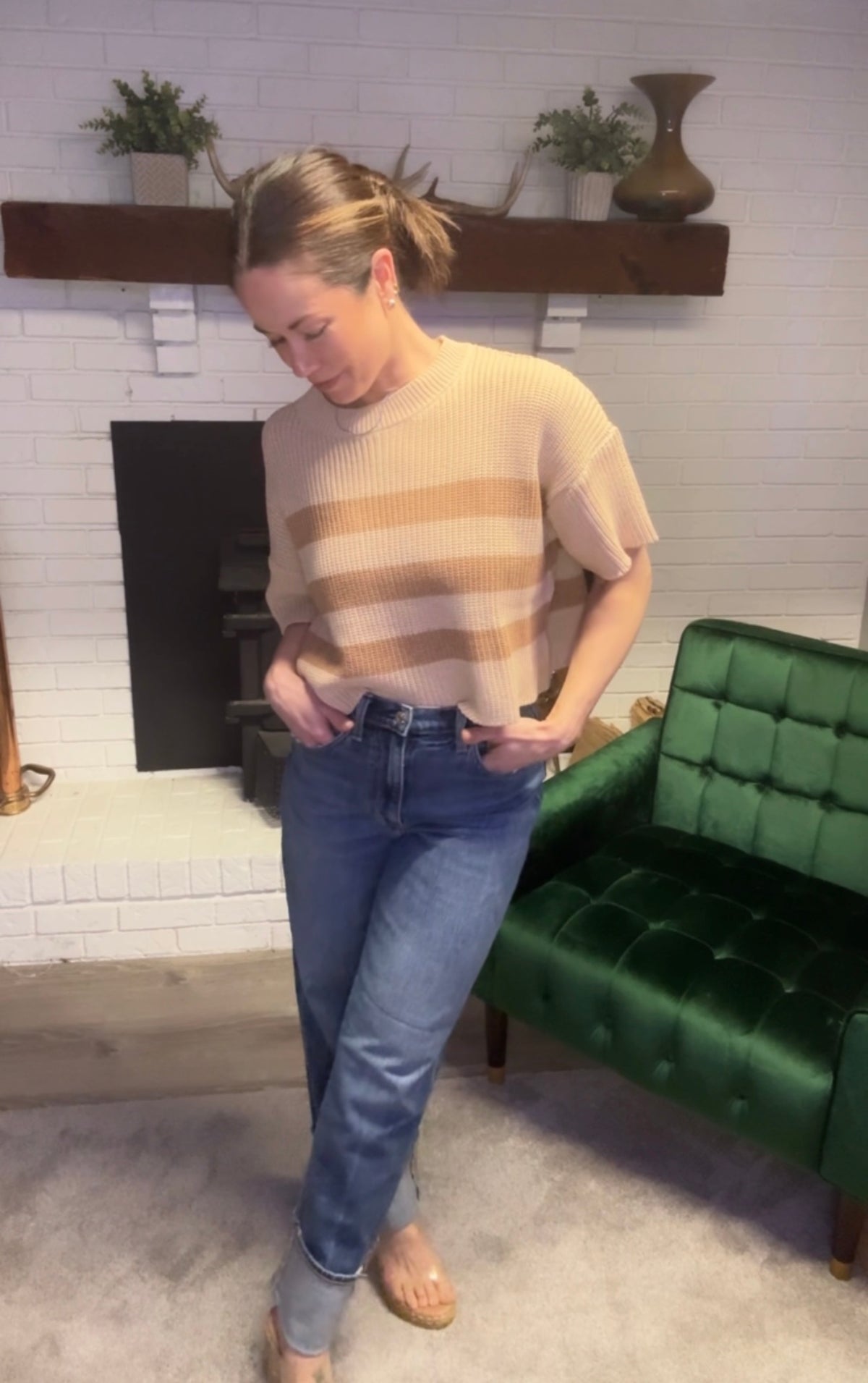 Eastside Loose Fit Wide Leg Jean