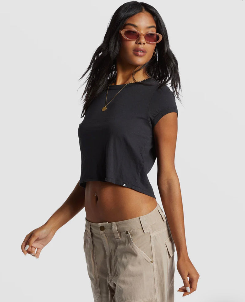 Daily Tee Knit - Black Sands