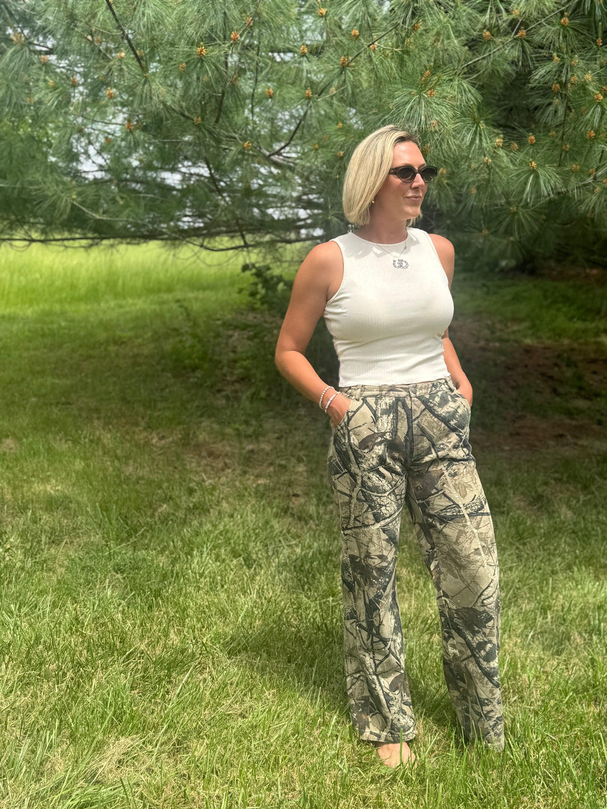 Camo Twill Pants