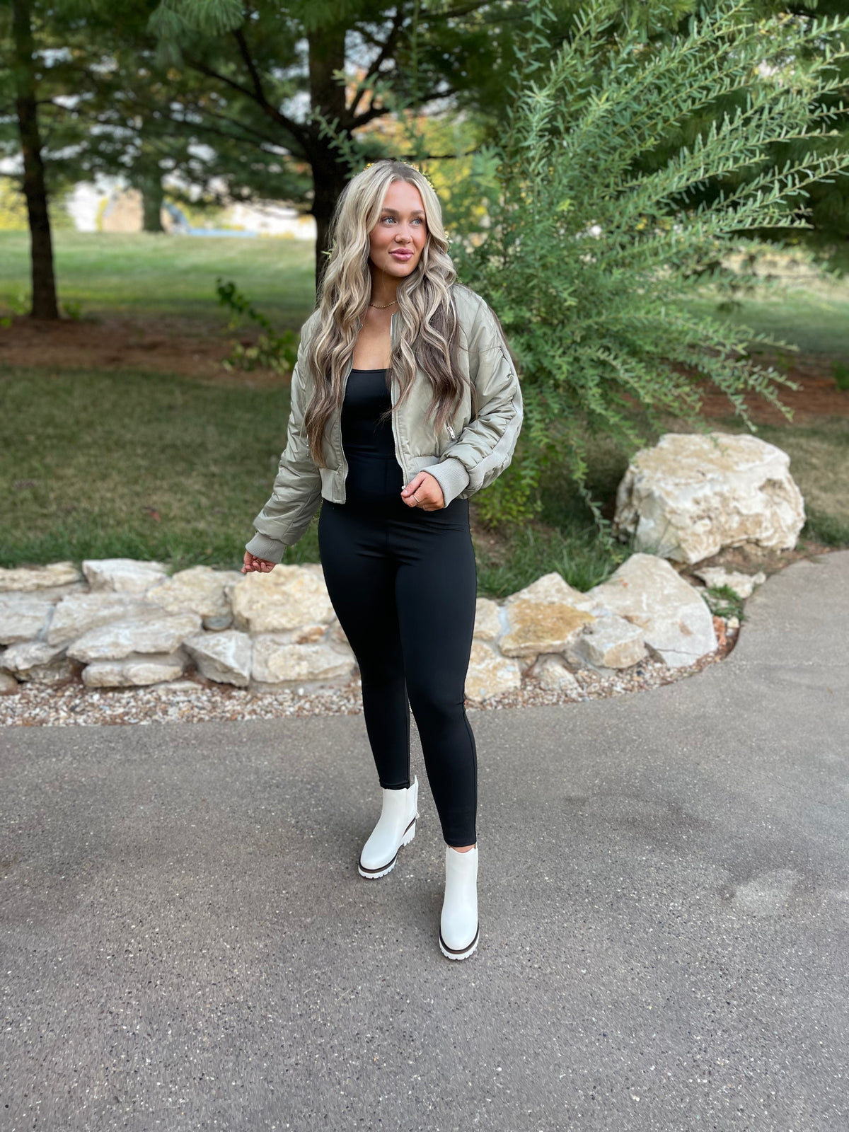 Black Sleeveless Spandex Onesie