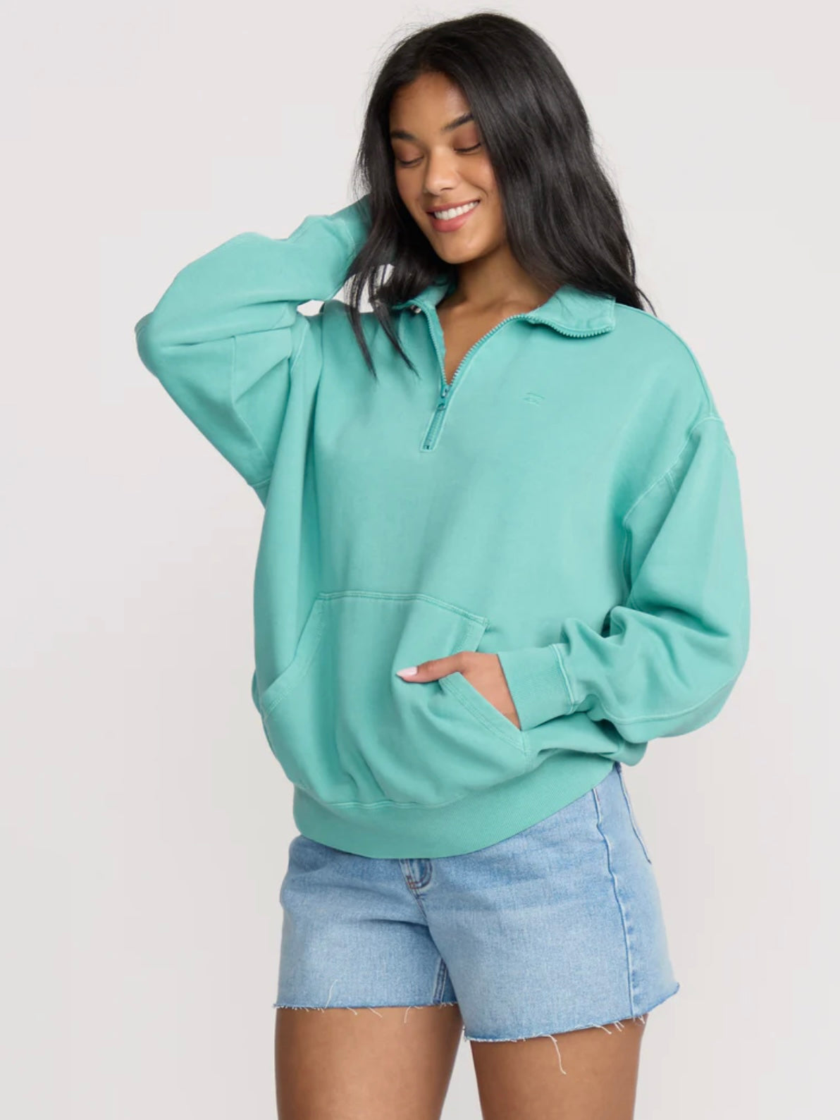 Hula Half Zip Sweatshirt
