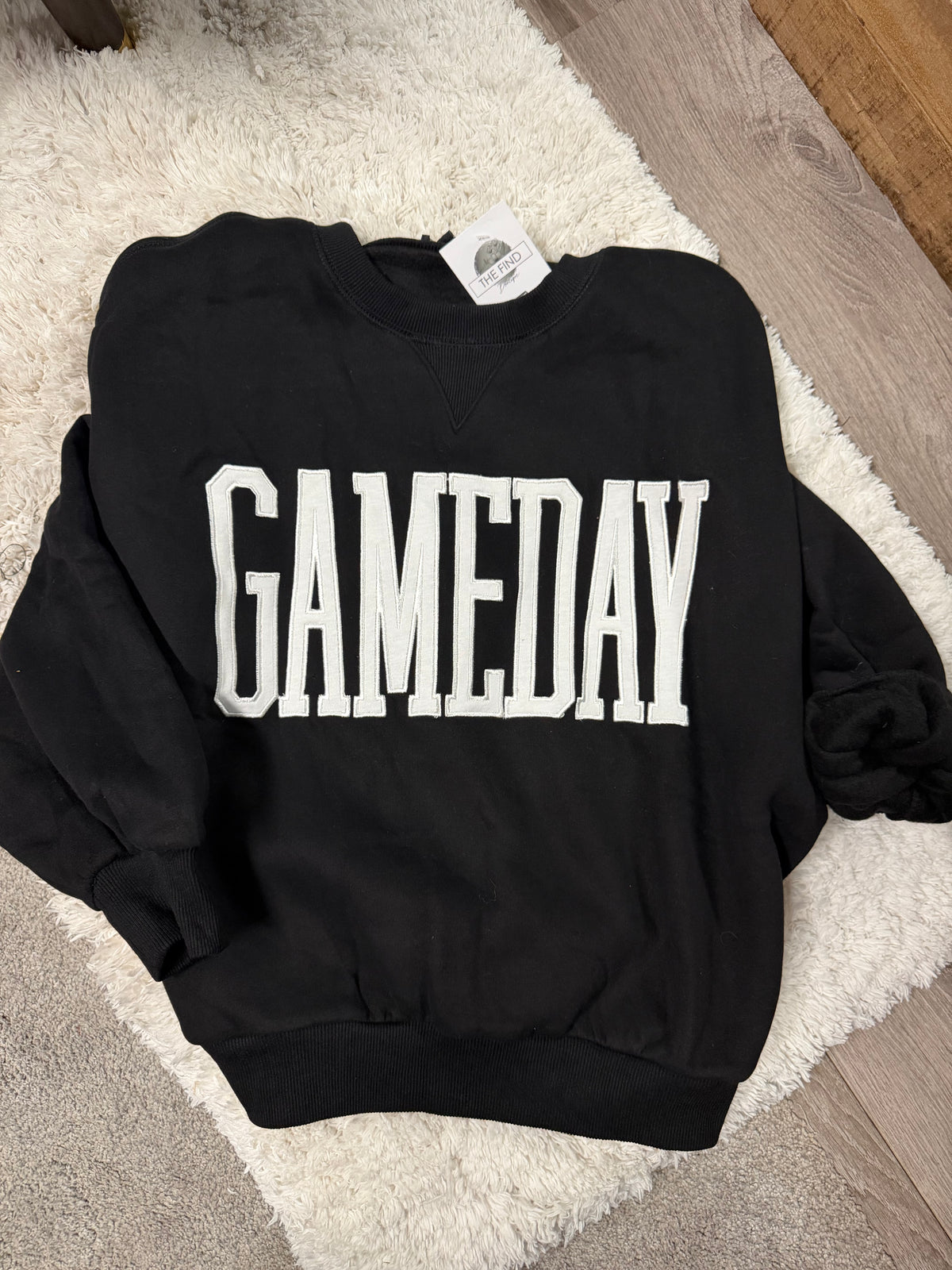 GAMEDAY Crewneck Black
