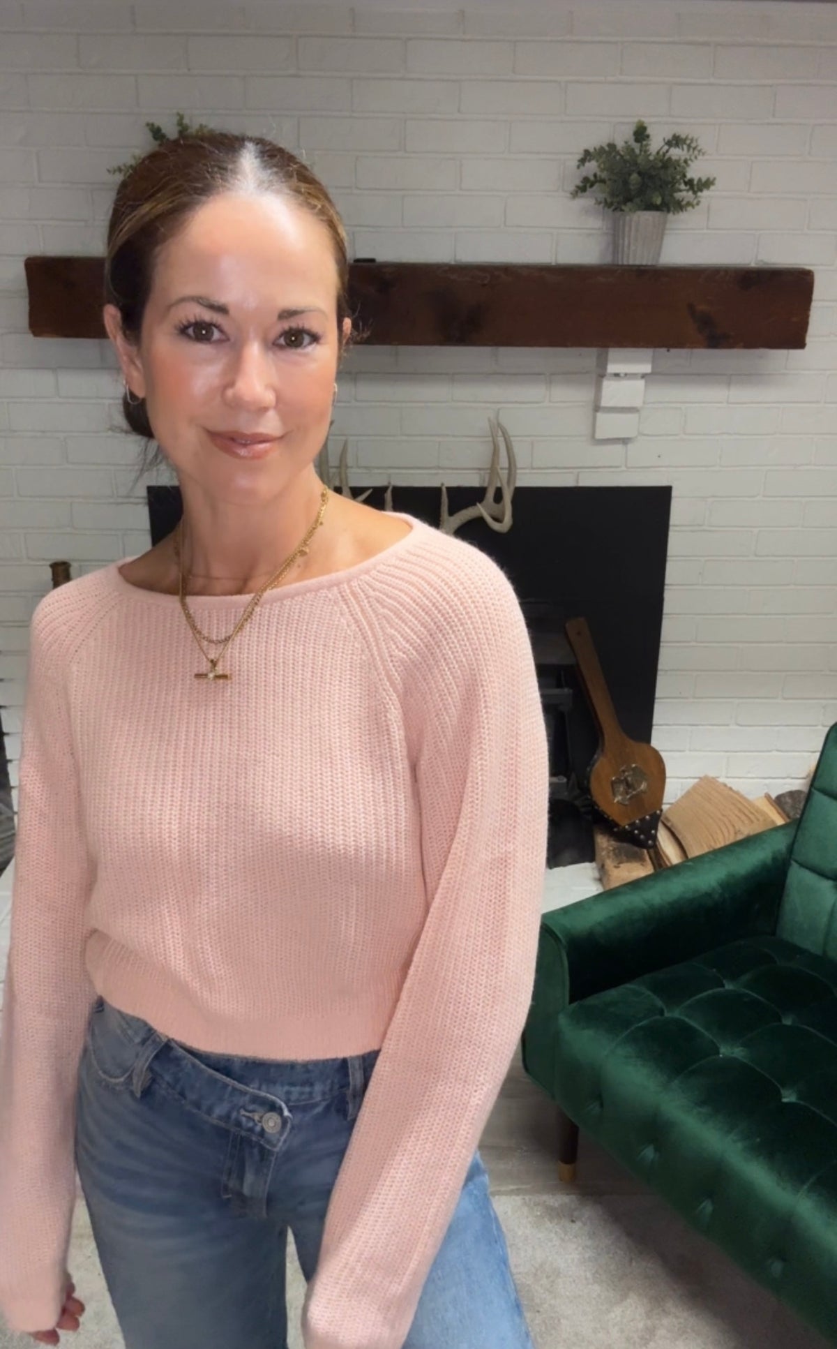 Billabong Pink Sun Out Sweater