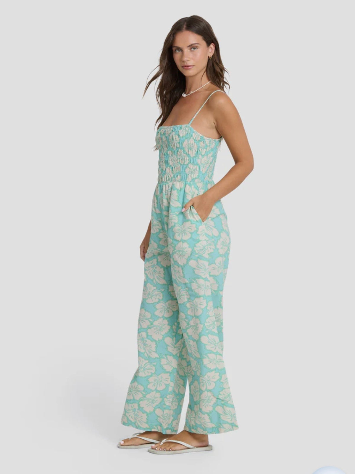 Soft Sands Jumpsuit in Waterfall