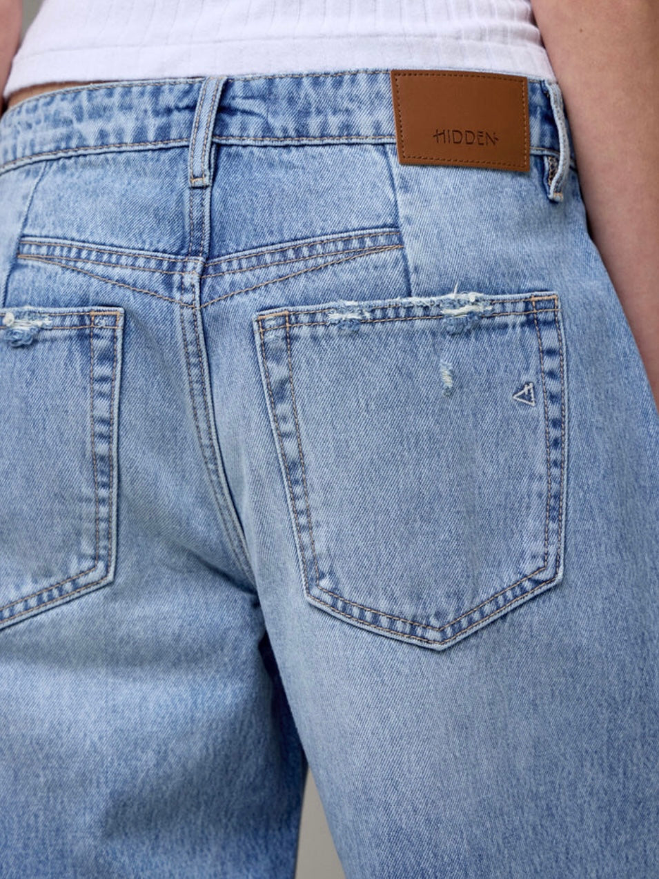 Sammie Barrel Fit Cropped Cuffed Jean