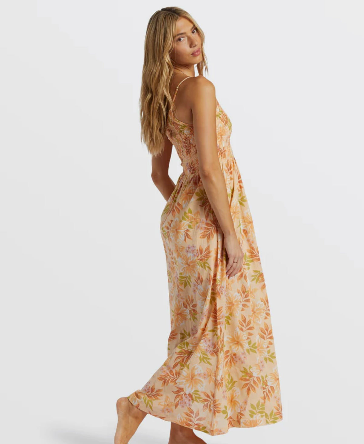 Warmer Days One Shoulder Maxi Dress