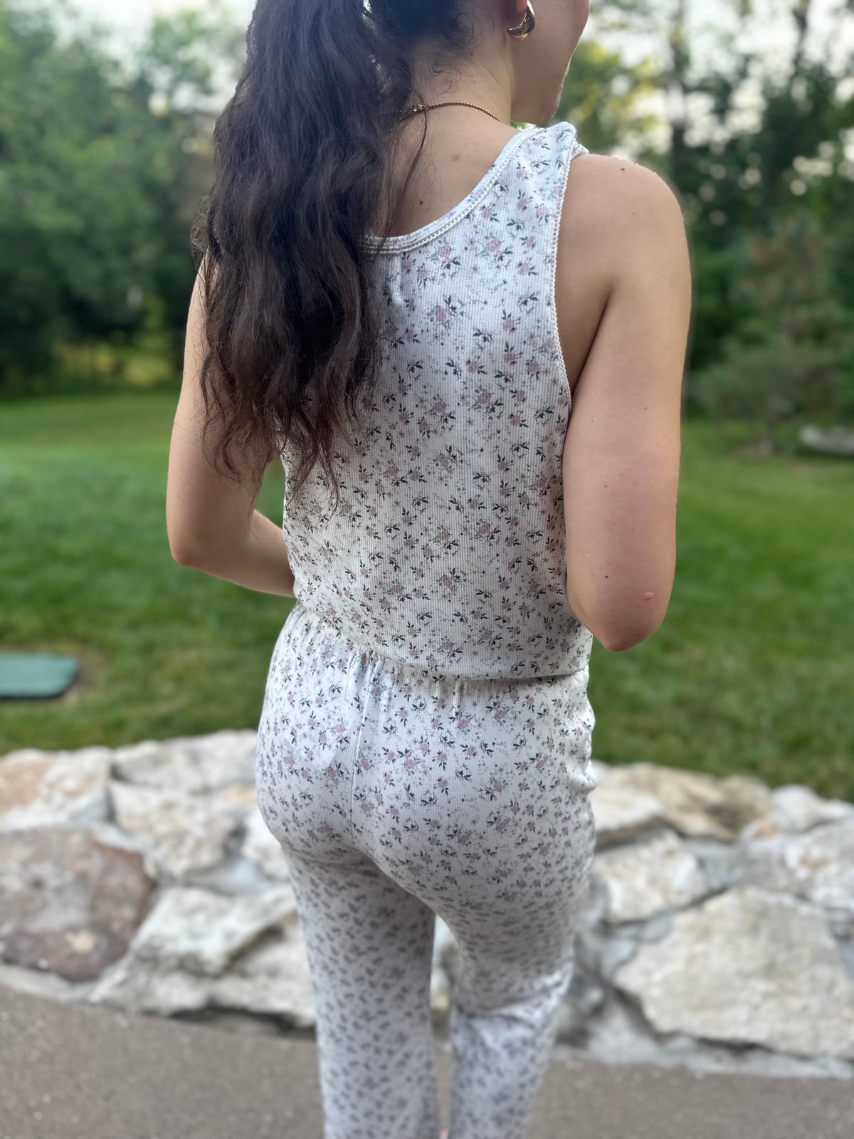 Floral Printed Lounge Pants