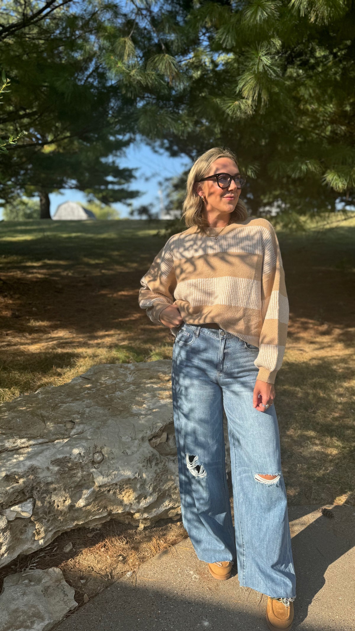 Nori High Rise Oversized Wide Leg