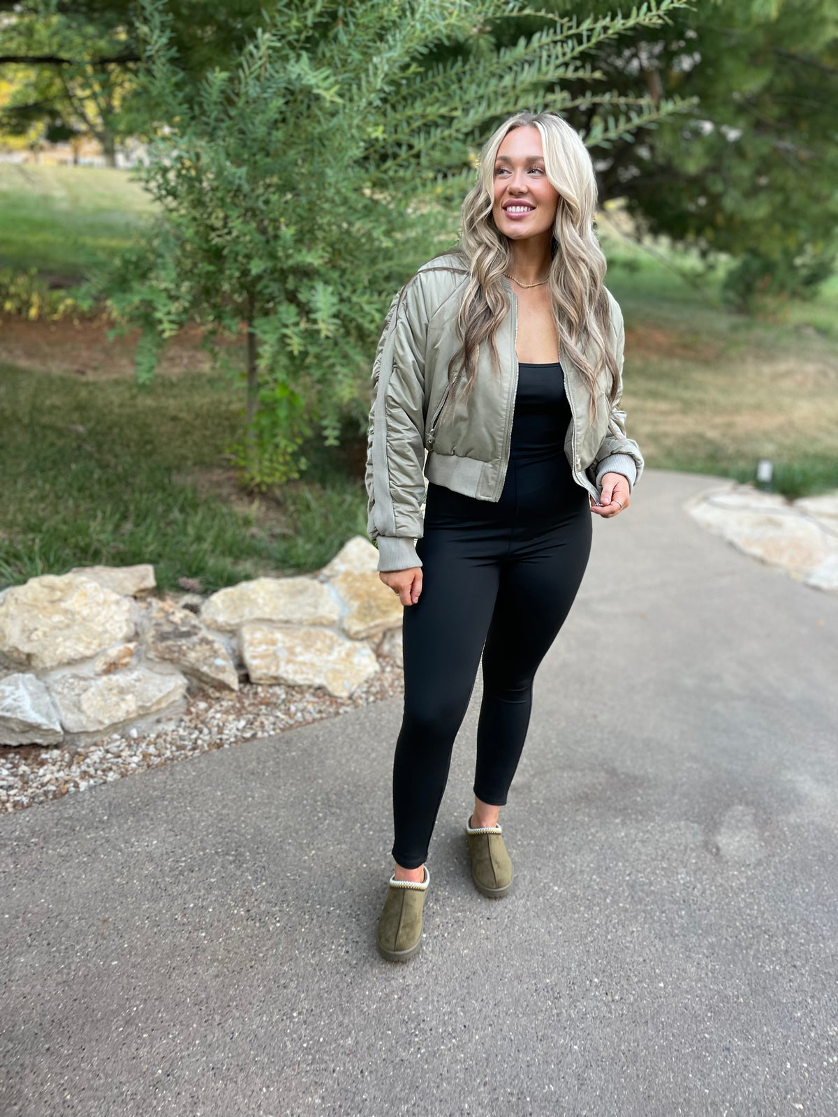 Black Sleeveless Spandex Onesie