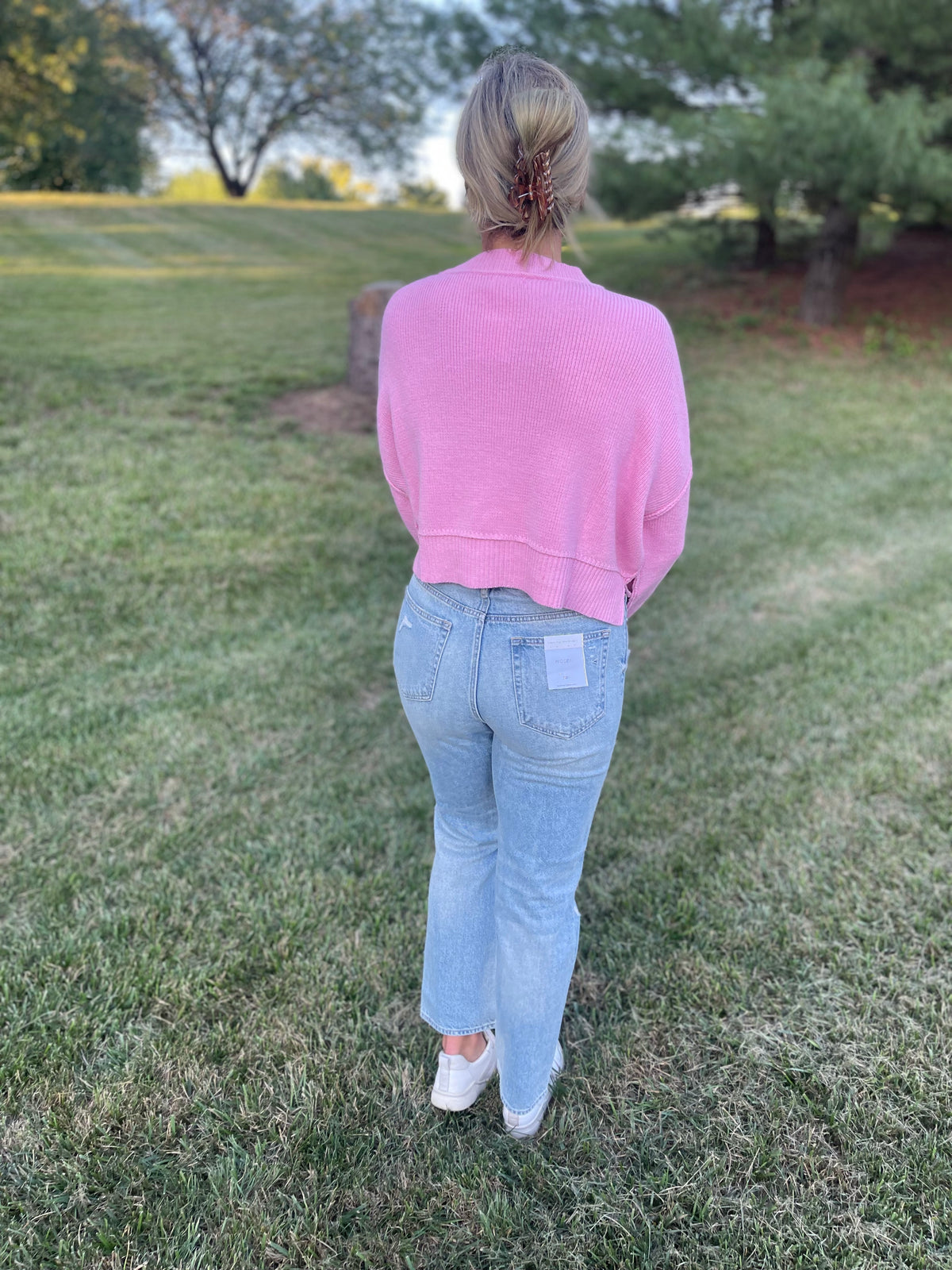 Tracey High Rise Straight Jeans