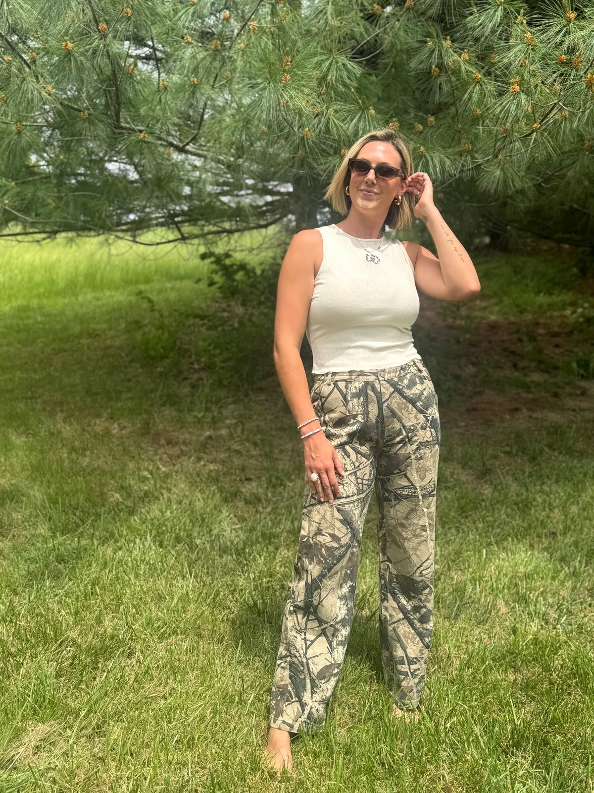Camo Twill Pants